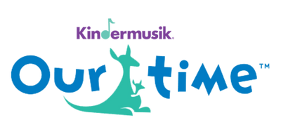 Logo of the dating site OurTime with a kangaroo graphic.