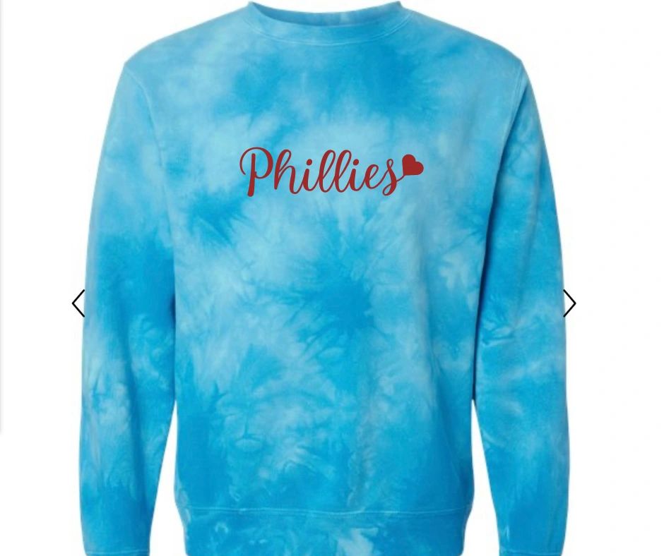 Its A Philly Thing|Eagles|Football|Tie Dye Crewneck Sweatshirt M