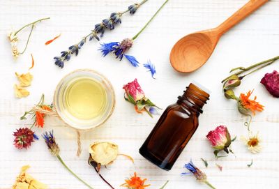 Our Skincare and Apothecary products  are made with 70% Organic ingredients, and include: