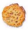 Close-up of a chocolate chip cookie.