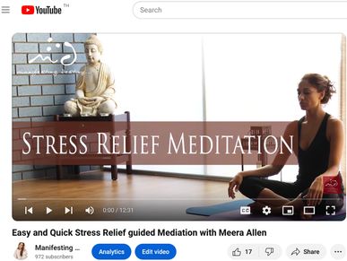 Free stress relief meditation