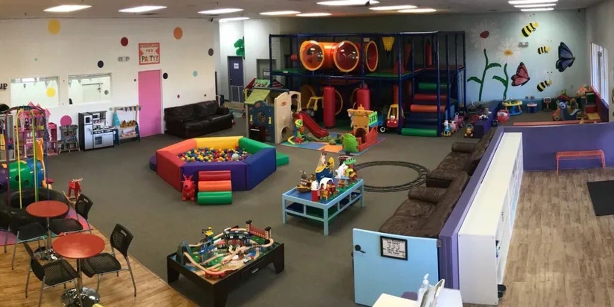 A Panoramic view of Fidgets Indoor Playground and Birthday Party Venue in Las Vegas, NV