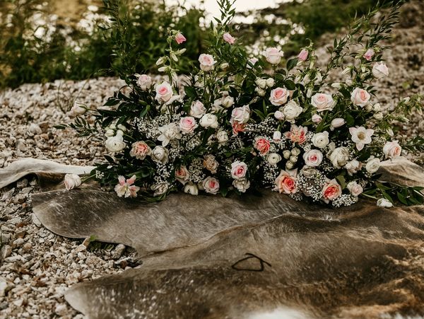 Custom florals for a 1st birthday styled photo shoot! Tahlequah, Ok Florist, Oklahoma City Florist