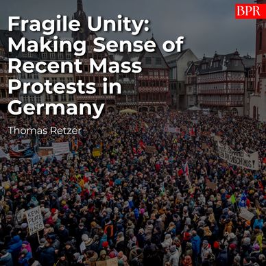 Fragile Unity: Making Sense of Recent Mass Protests in Germany