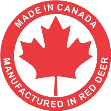 made in canada, tariff free, made in Red Deer, decals