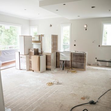 Gut Renovations require an experienced licensed contractor. Pinterest board to project ready. 