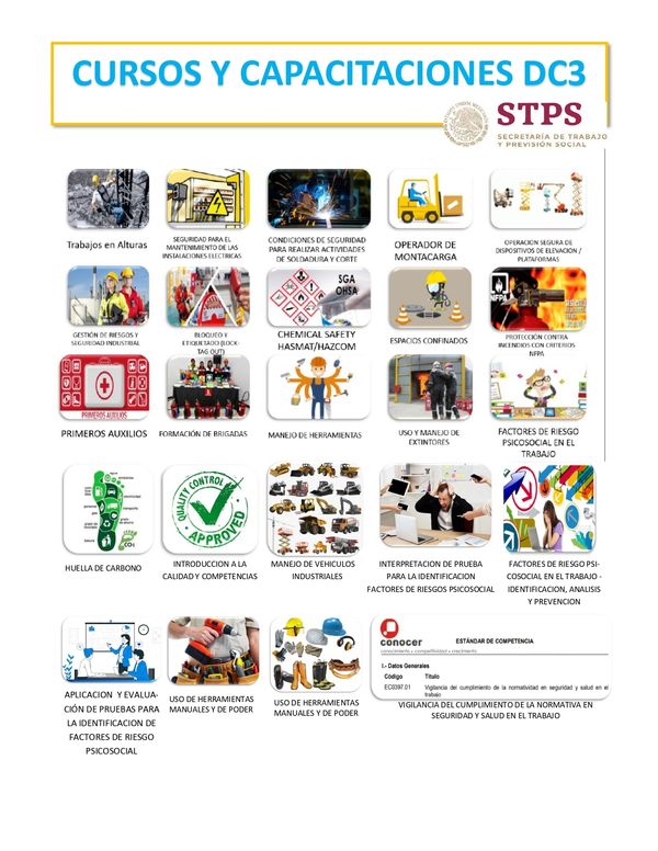 Cursos y capacitaciones