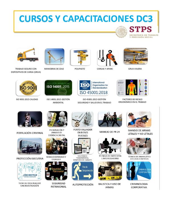 Cursos y Capacitaciones DC3