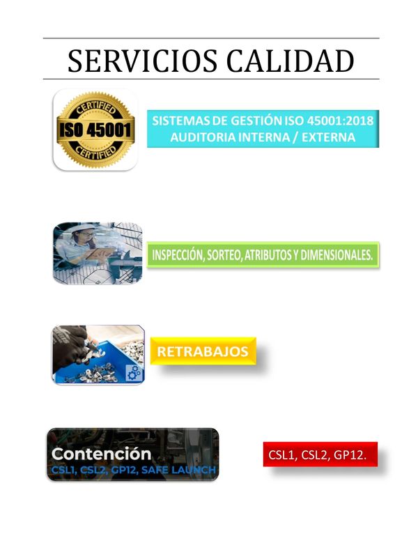 Servicios de Calidad 