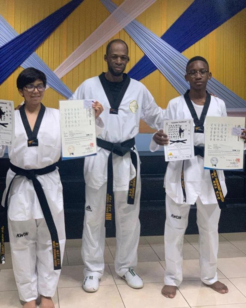 Taekwondo belt grading