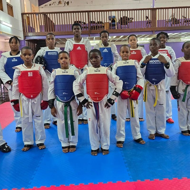 WTM students at a taekwondo event