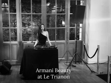 Event for Armani Beauty at the Trianon.