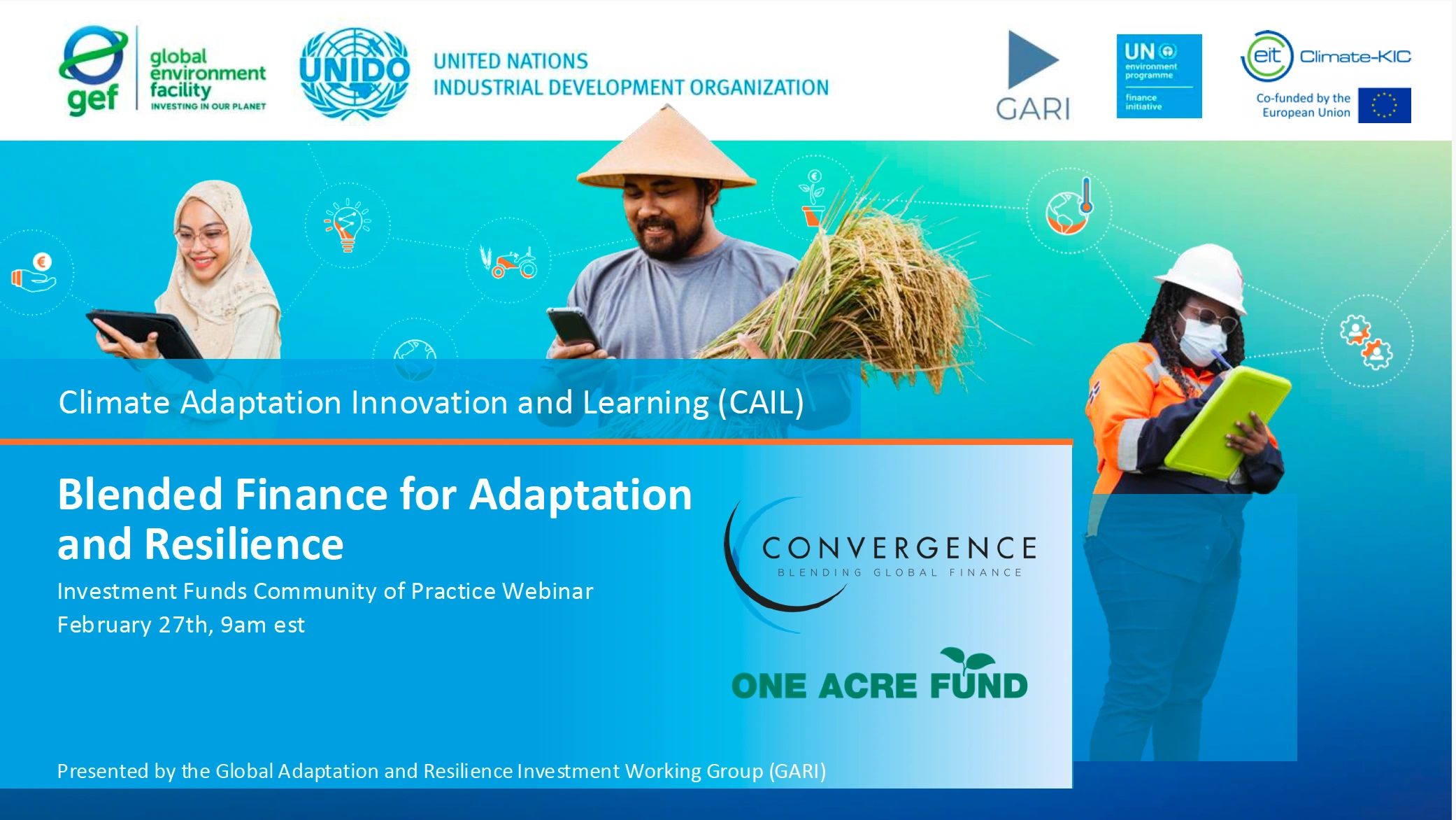 Blended Finance for Adaptation and Resilience