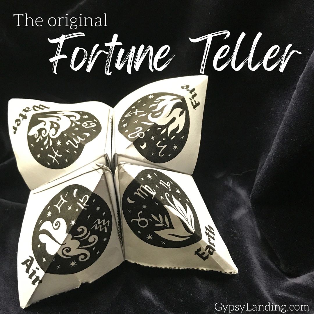 The original fortune teller. Cootie catcher