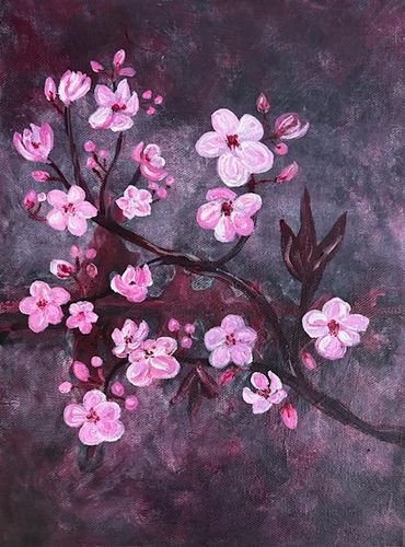 Cherry Blossom Time
12 x 9 Acrylic
$350