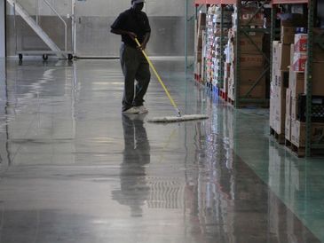 easy maintenance of concrete polishing