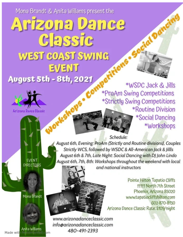 West Coast Swing Arizona Dance Classic