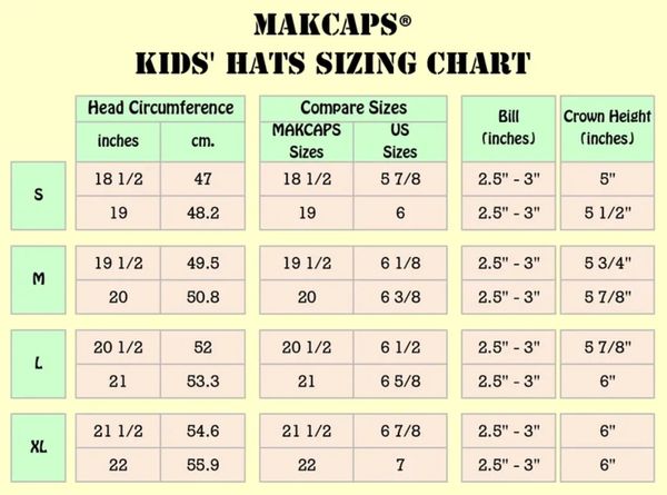 Hat Sizing