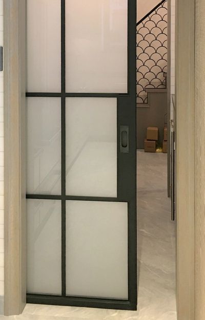 Fenestar thermal steel  and bronze sliding pocket door, lift slide door, sliding door