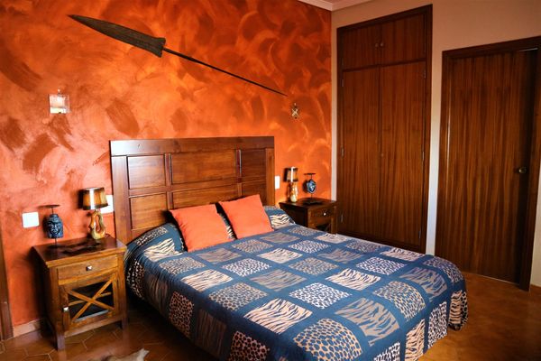 Habitación Africa Casa Rural El Parais en la comunidad valenciana