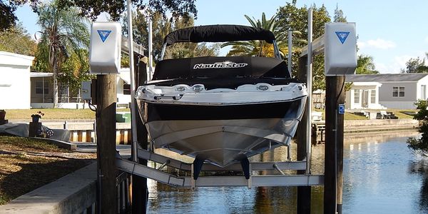 Angled Boat Lift