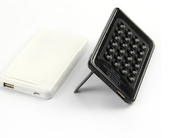 Suction cup power bank with stand for mobile 
Capacity: 6000 mAh 
Available color: White, Black 
the
