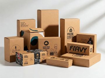 طباعة علب بي فلوت المصمم العربي للإعلانات. B FLUTE BOX printing Arabic Designer Advertising
