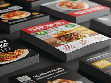 طباعة فلاير فلايرات المصمم العربي للإعلانات Flyers printing Arabic Designer Advertising
