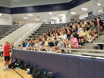 Ken Murczek @ 2018 Flower Mound HS Summer Camp on July 24th.