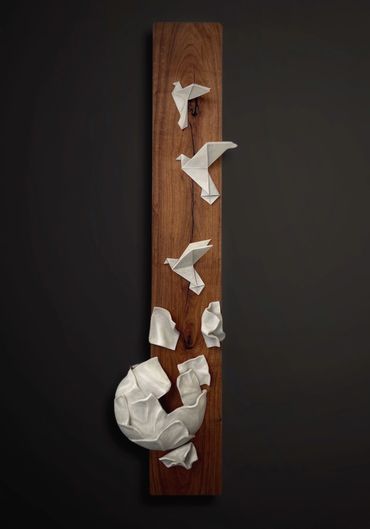 Wall sculpture by Cristina Sanchez