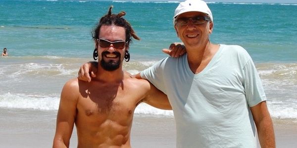 Larry Schultz and David Kyle in Puerto Rico