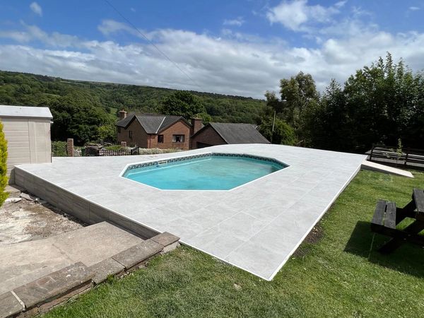 Block Paving slabs driveway #driveway #patio #garden garden patio resin #resin fence pool