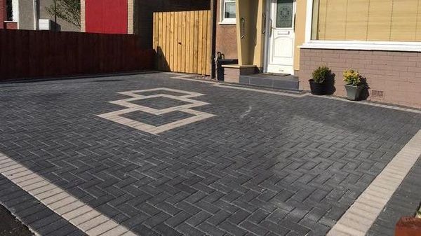 Block Paving slabs driveway #driveway #patio #garden garden patio resin #resin fence pool