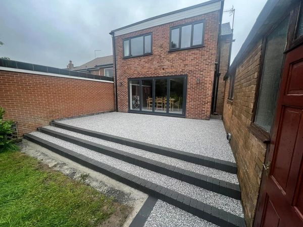 Block Paving slabs driveway #driveway #patio #garden garden patio resin #resin #fencing fence