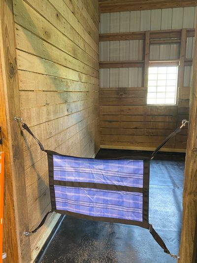 Soft Stall system is in each of our boarding stalls. 