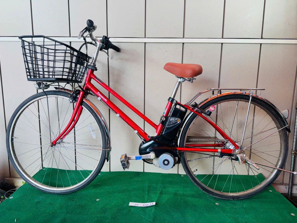 パナソニック電動アシスト ・中古自転車 041813