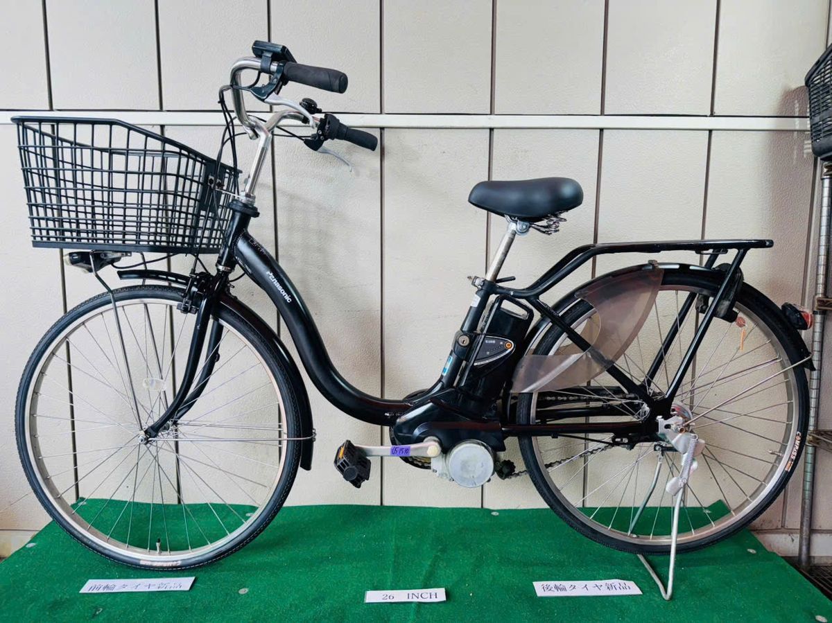 パナソニック電動アシスト ・中古自転車 020319