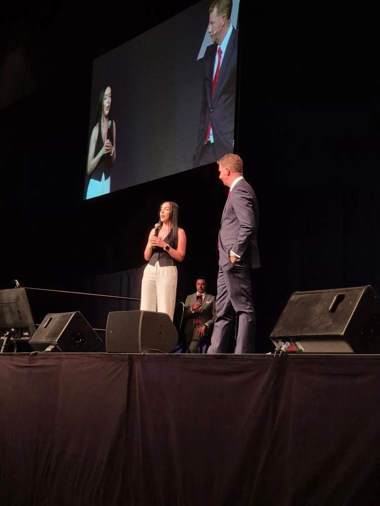 Krystelle Marie speaking