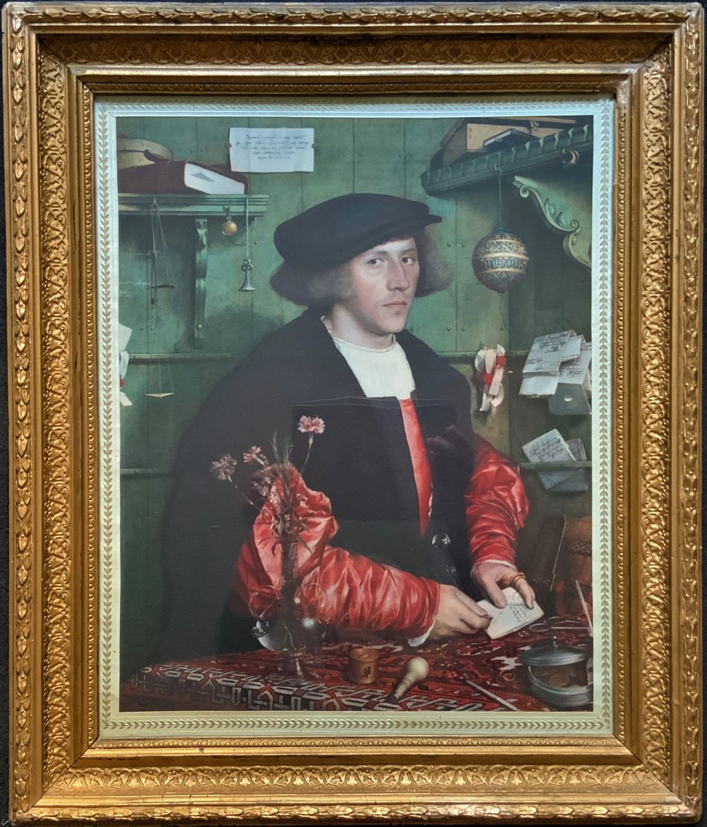 Very Fine Quality Large Old Master portrait 'Medici Society' Print ...