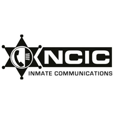 Logo of NCIC Inmate Communications featuring a phone inside a star badge.
