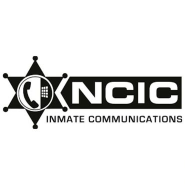 Logo of NCIC Inmate Communications with a phone icon.