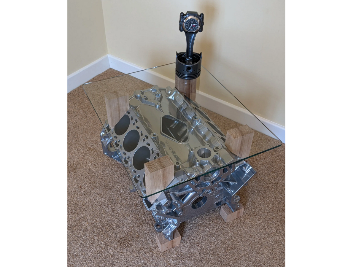 Jaguar Aj V8 Engine Coffee Table