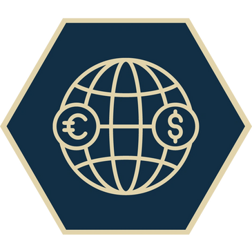Logo en representación a los servicios de Inversión Extranjera 
