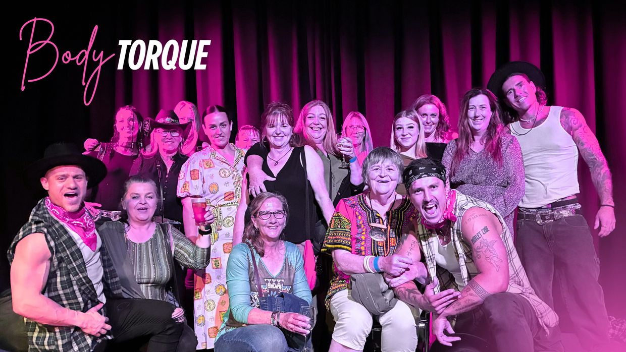 hens night group ready for Geelong male strippers