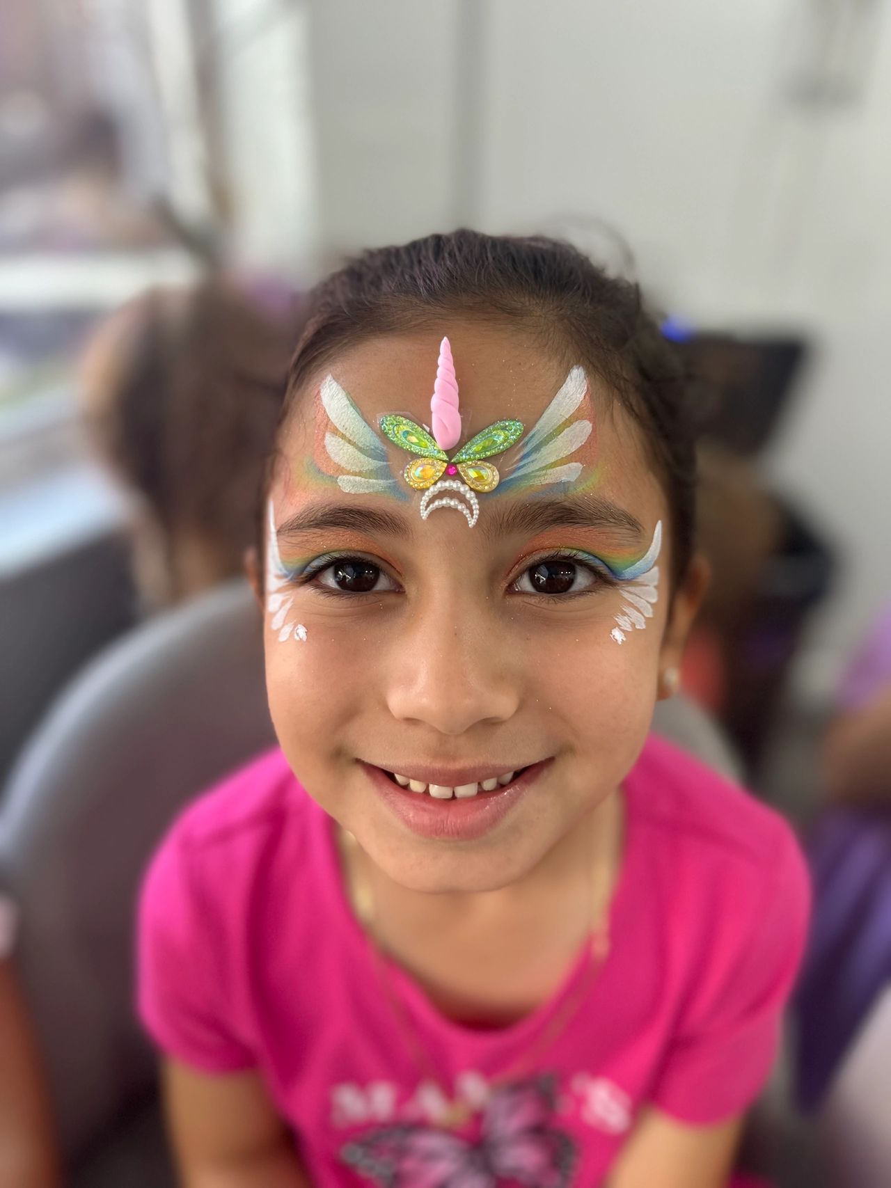 Face Paint + Bling \u003d Awesome combo, image size:1280x1707