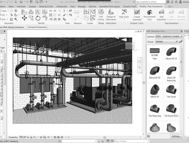 BIM 3D Model Autodesk Revit Design Detailing