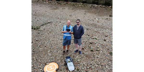 Flying next to the River Thames takes a certain number of authorities. This one from LCY and the PLA