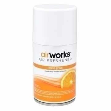 Orange grove, orange, metered air freshener, odor, air works, time mist, air freshener,  citrus