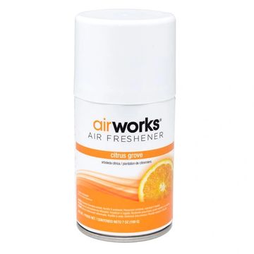 Citrus scent metered air freshener, odor, air, airworks