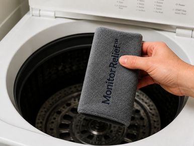 Machine washable ankle monitor comfort sleeve